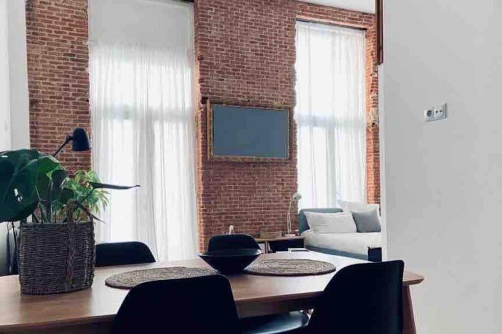 Unique Nyc Style Loft In The Heart Of Madrid Leilighet Eksteriør bilde